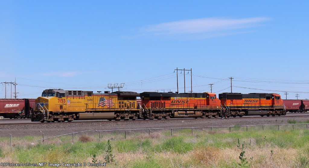 UP 7153-BNSF 7205-BNSF 293